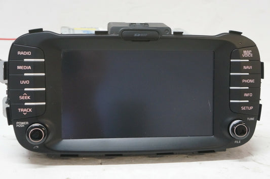 14-16 Kia Soul GPS Navigation Radio Receiver w/ SD Map OEM 96560-B2080CA *ReaD* - Alshned Auto Parts
