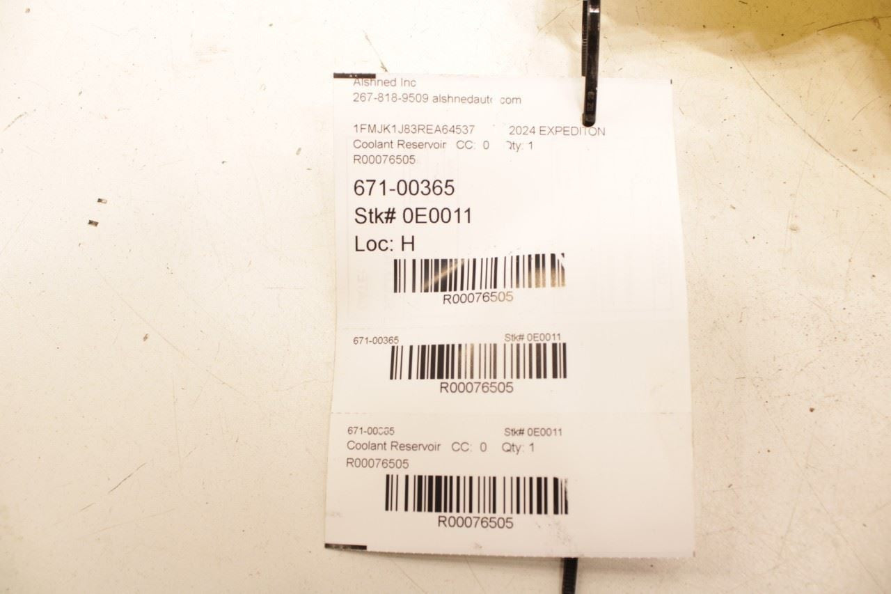 2018-2026 Ford Expedition MAX XLT Radiator Coolant Reservoir Bottle FL3Z-8A080-A - Alshned Auto Parts