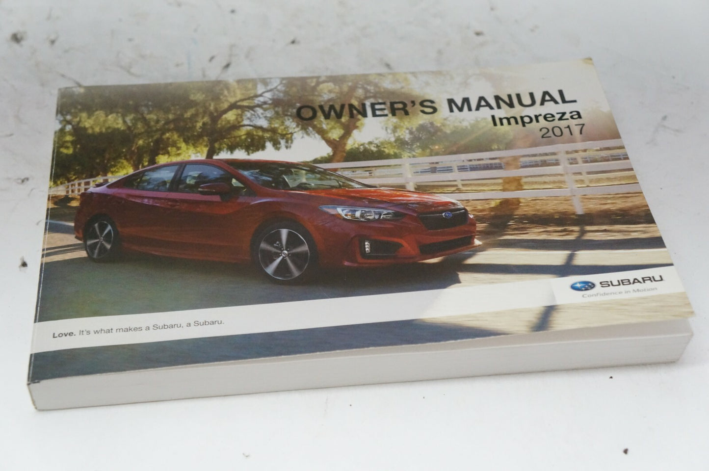 2017 Subaru Impreza owner's manual Starlink Navigation guide with case - Alshned Auto Parts