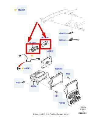 13-2015 Ford F250 SD Media Hub Transceiver w Map Memory Card DL3T-14F014-AB OEM - Alshned Auto Parts