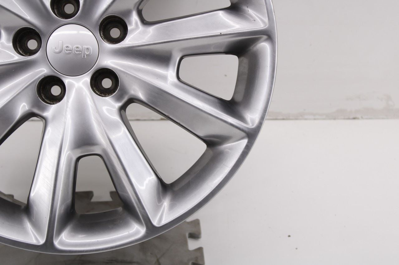 2017-2018 Jeep Cherokee Limited Aluminum Wheel R18x7.0J 5 V Spoke 5SN87DD5AB OEM - Alshned Auto Parts