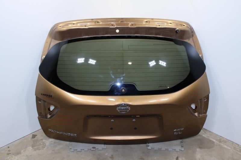 2017-20 Nissan Pathfinder Liftgate Back Door Shell Panel w Glass 90100-3KA2B OEM - Alshned Auto Parts
