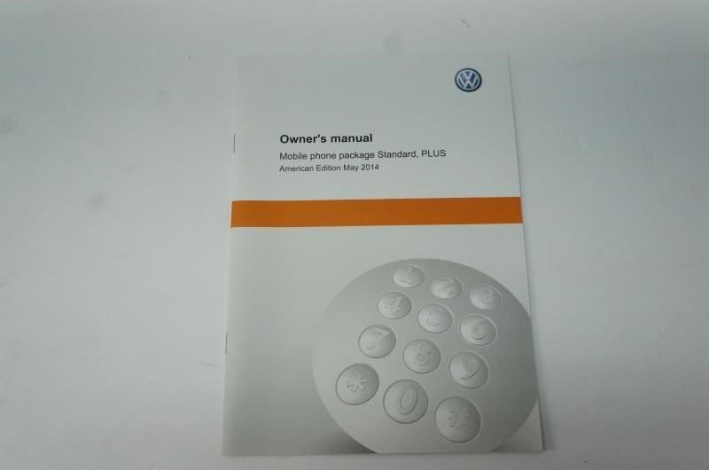 2015 Jetta Owner's Manual Book Case RCD 310 1525U1JT623 OEM - Alshned Auto Parts