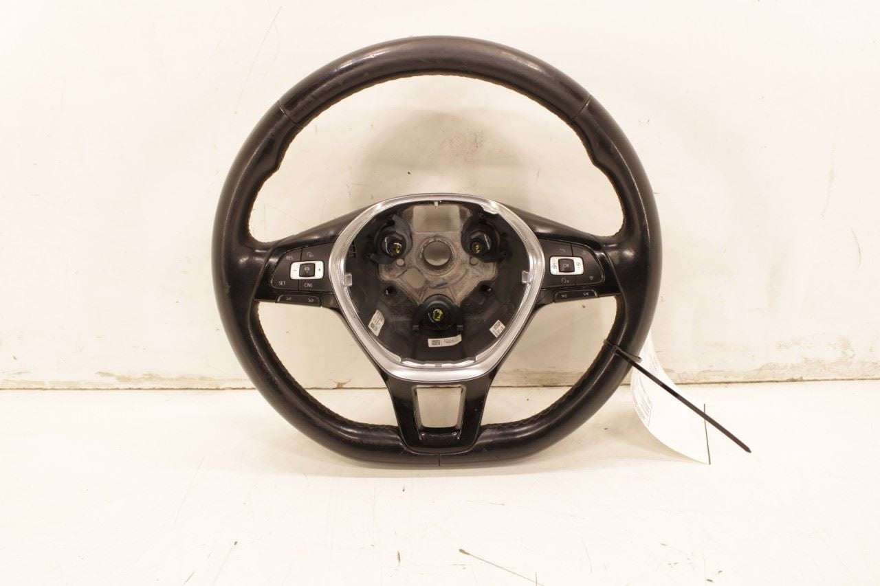 2016-22 Volkswagen Passat SE 1.8L FWD Steering Wheel Leather w/ Control Buttons - Alshned Auto Parts