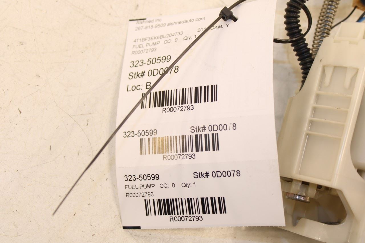 20072011 Toyota Camry LE 2.5L Fuel Pump Assembly 7702006121 OEM - Alshned Auto Parts