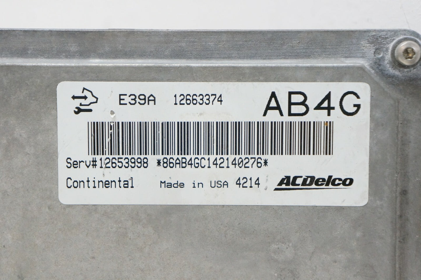 2013-2016 GMC ACADIA ENGINE ECM ECU ELECTRONIC CONTROL MODULE 12663374 OEM - Alshned Auto Parts