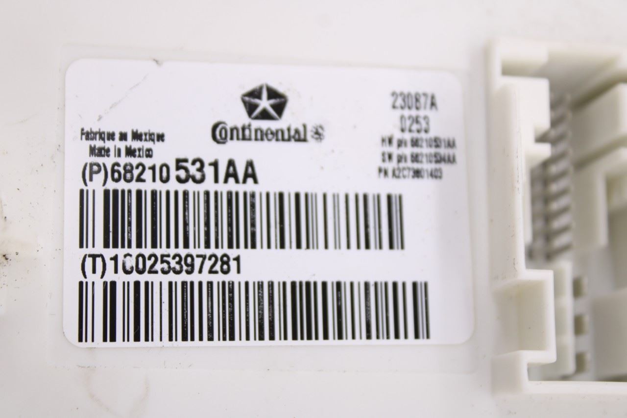 2014 Jeep Grand Cherokee Limited Body Computer Control Module BCM BCU 68210531AA10