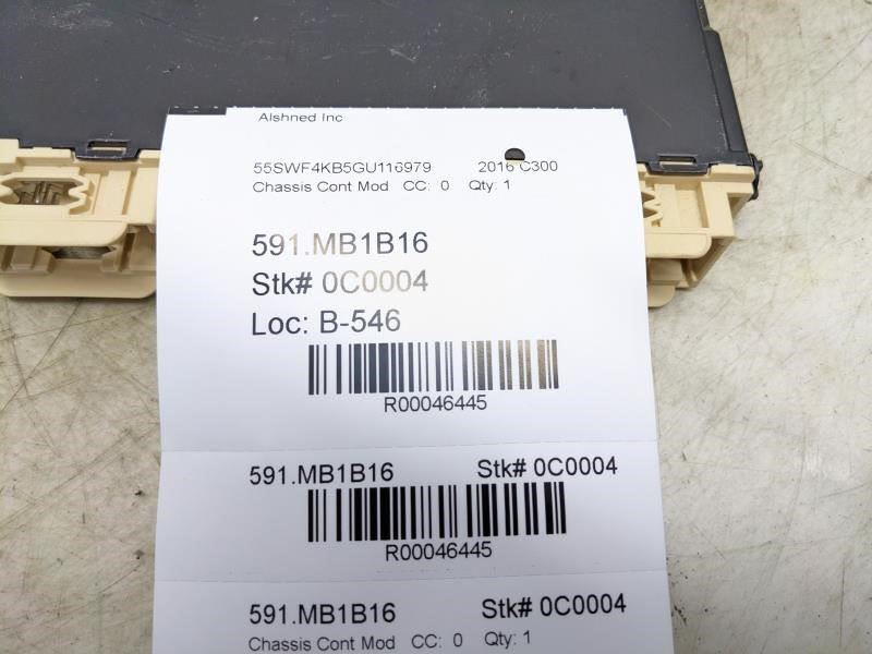 15-18 Mercedes-Benz C300 FR LH Passenger Power Seat Control Module 205-900-99-08 - Alshned Auto Parts