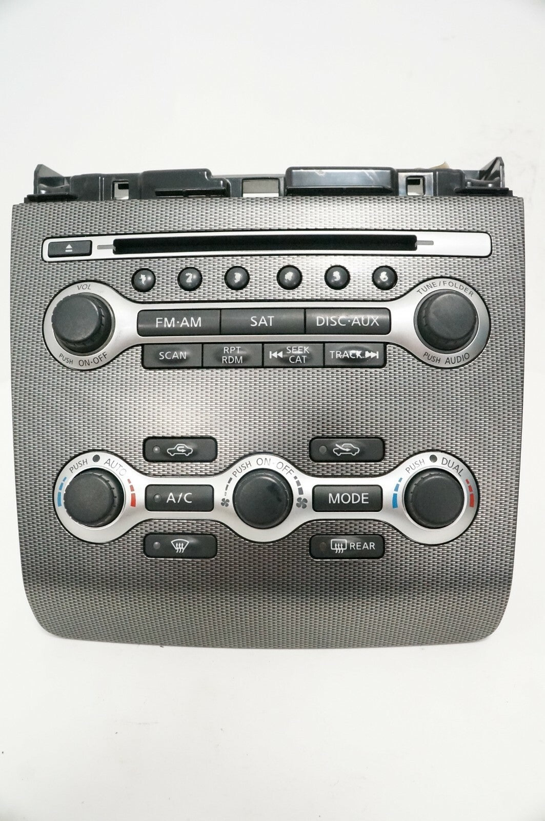 2012-2014 Nissan Maxima Climate control Radio Faceplate ZY70A210422 - Alshned Auto Parts