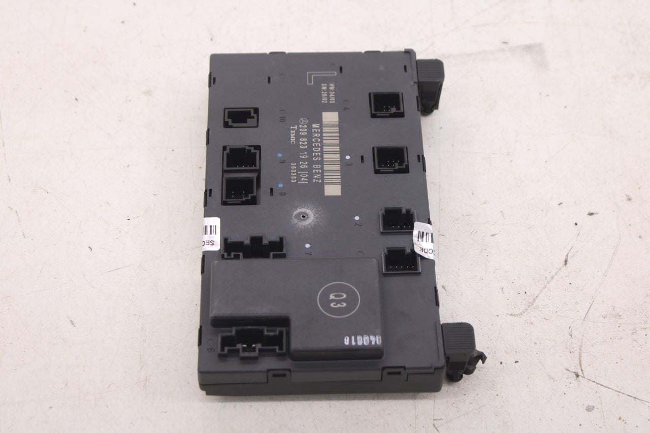 2003-2005 Mercedes-Benz CLK 320 Front Left Side Door Computer Control Module OEM - Alshned Auto Parts