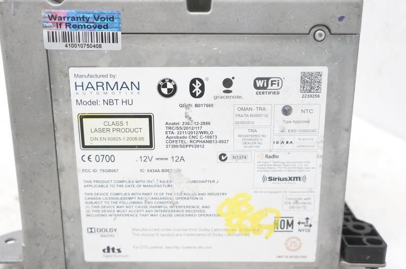 2012 BMW 328i AM FM CD MP3 Radio Receiver 931875201 OEM - Alshned Auto Parts