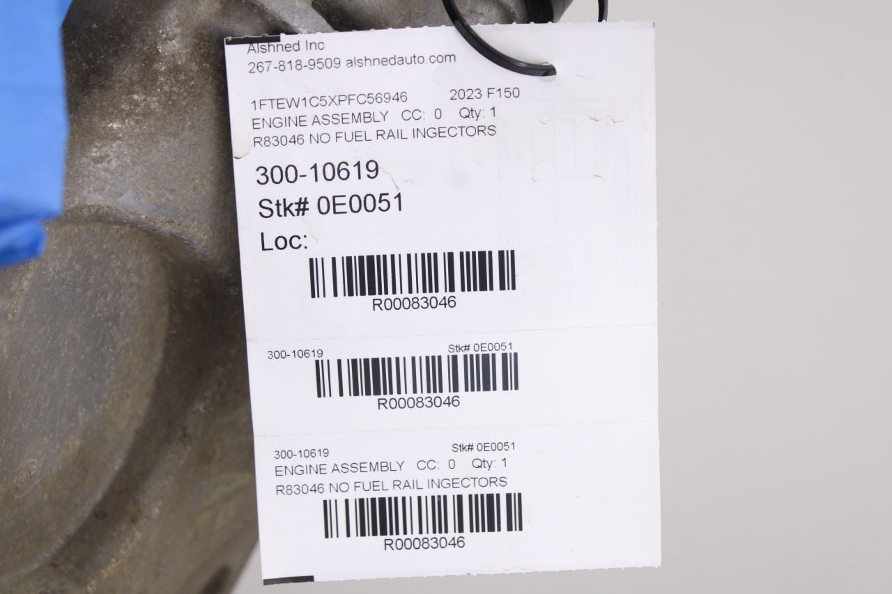 21-25 Ford F150 XLT 5L Gas Engine Motor VIN 5 8th digit w/o Inverter 109K *ReaD*18