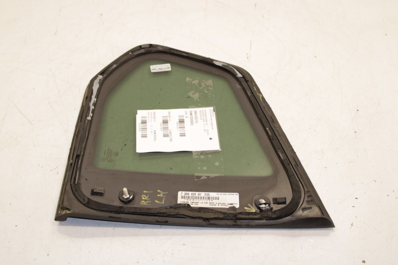 201117 BMW X3 xDrive28i Rear Left Side Quarter Window Glass 51377205627 *ReaD* - Alshned Auto Parts