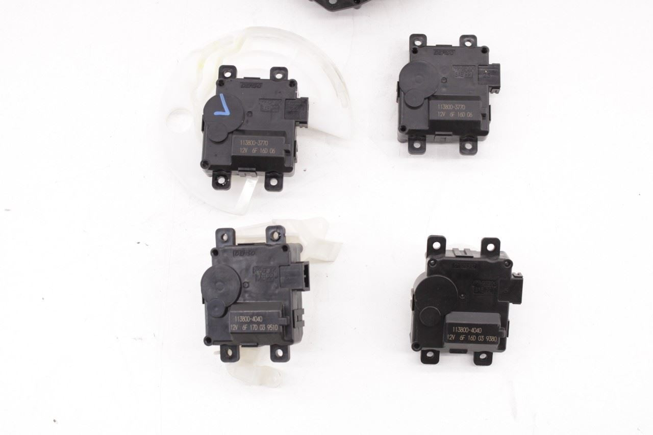 16-23 Mazda CX9 Grand Touring HVAC Blower Fan Motor w Blend Door Actuator Set 4 - Alshned Auto Parts