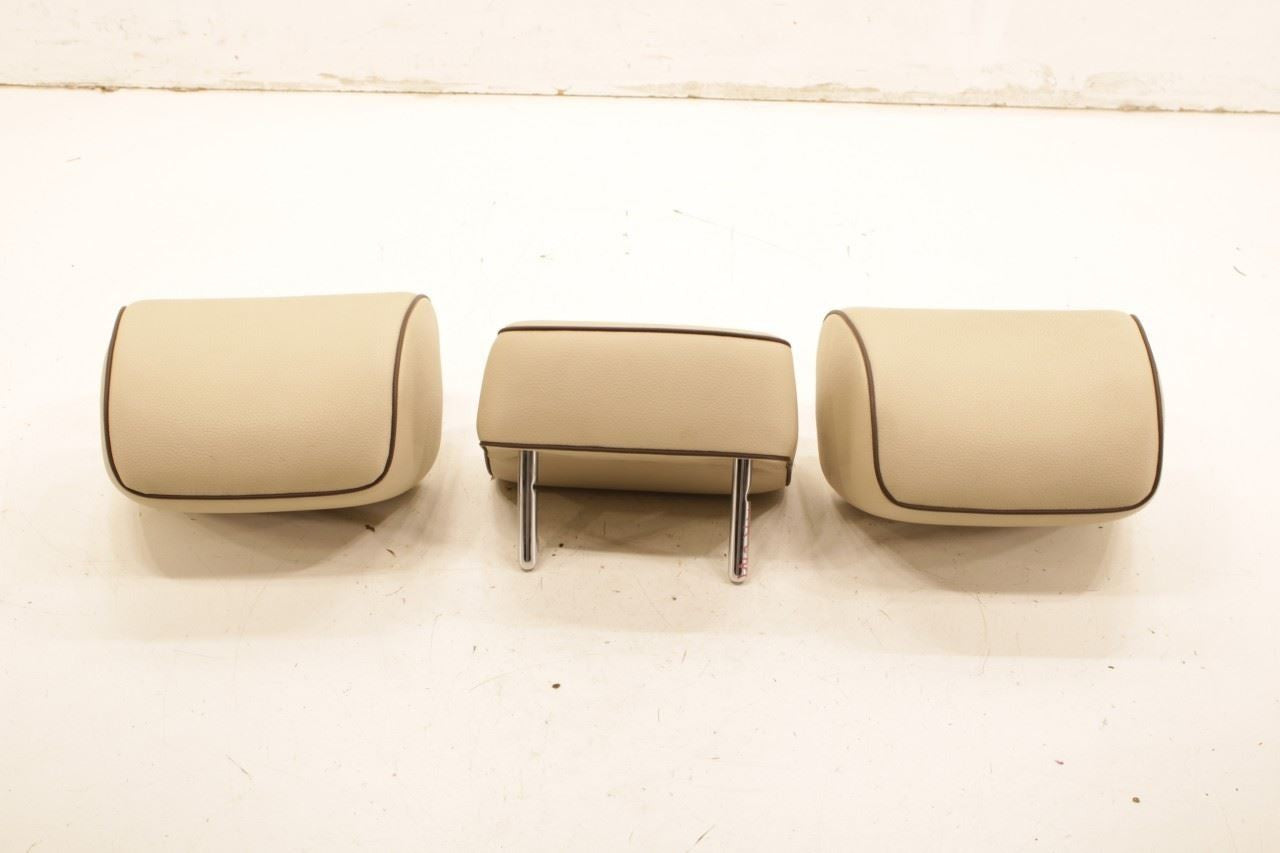 16-18 Volkswagen Passat SE Rear Right Left and Center 2nd Row Seat Headrest Set - Alshned Auto Parts