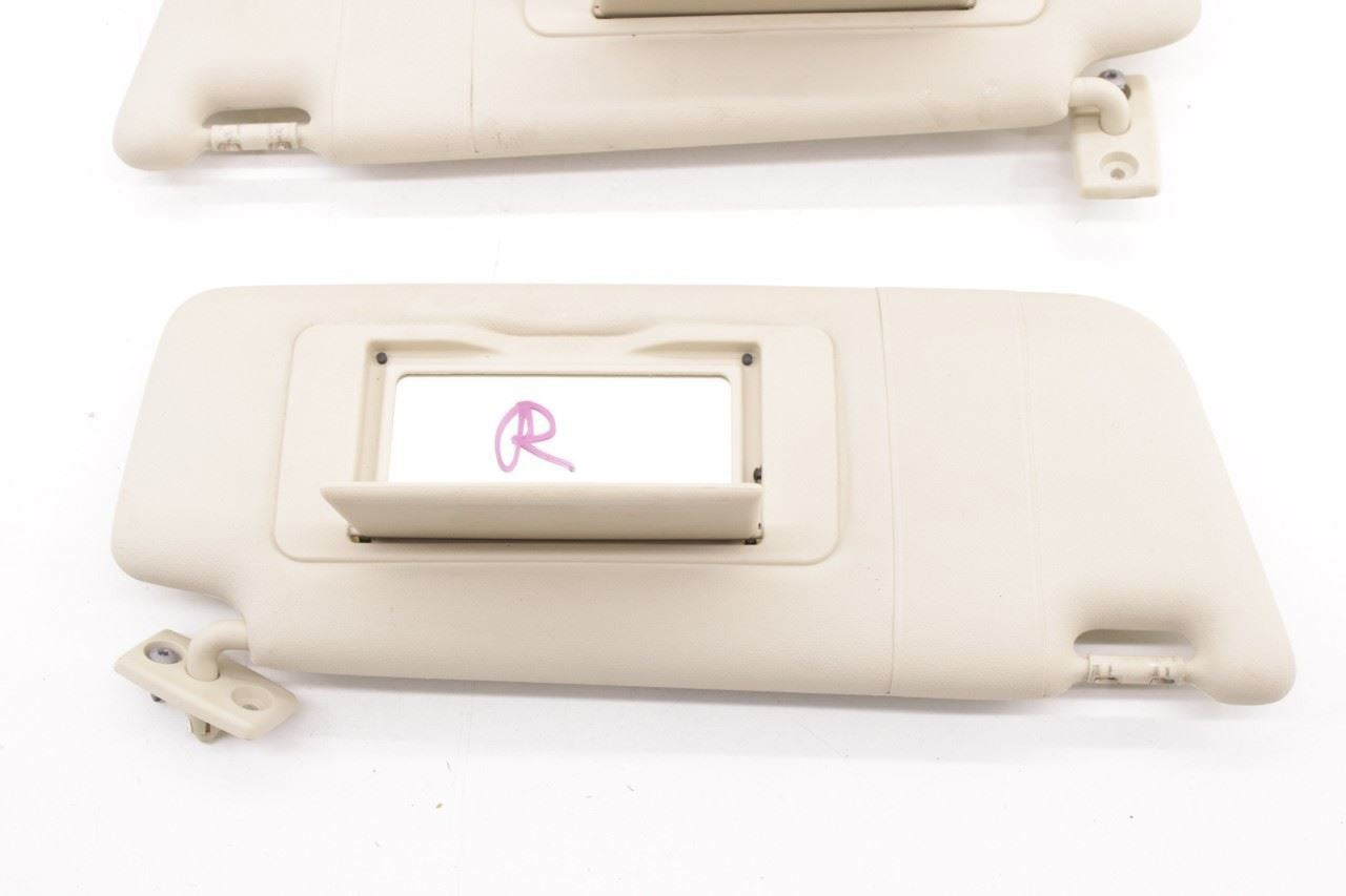 06-09 Mercedes-Benz CLK 350 Front RH LH Side Sun Visor Set w/ Illuminated Mirror - Alshned Auto Parts