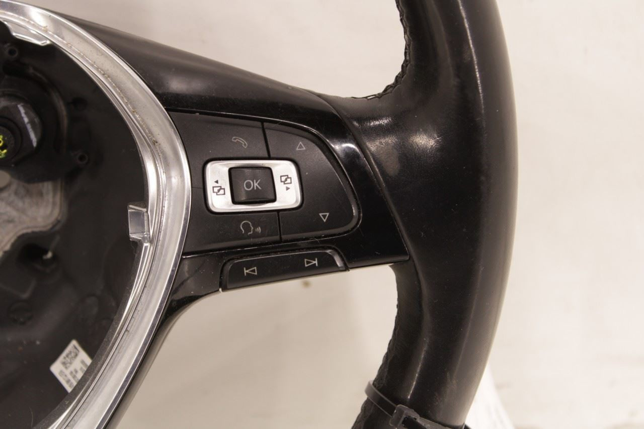 2016-22 Volkswagen Passat SE 1.8L FWD Steering Wheel Leather w/ Control Buttons - Alshned Auto Parts