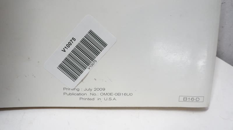 2010 Nissan Sentra Owner's Manual - Alshned Auto Parts