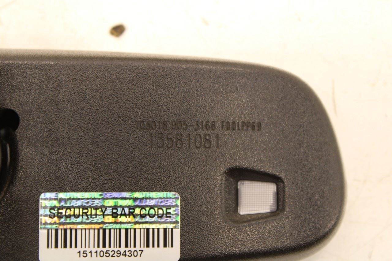 2017-2020 GMC Acadia SLT-1 Interior Inside Rear View Mirror 13581081 OEM - Alshned Auto Parts