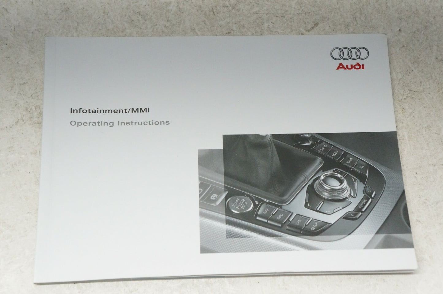 2009 Audi A4 Owner's Manual Book Guide set with Case USA warranty & maintenance - Alshned Auto Parts