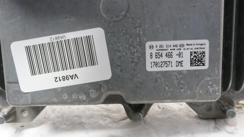 2016 BMW X1 Engine Computer Control Module ECU ECM 8 654 466-01 OEM - Alshned Auto Parts