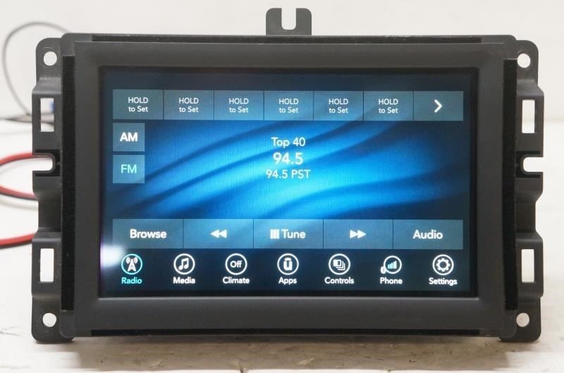 2019 Jeep Cherokee Audio Radio Receiver Uconnect with 7.0'' Display 68297444AA - Alshned Auto Parts