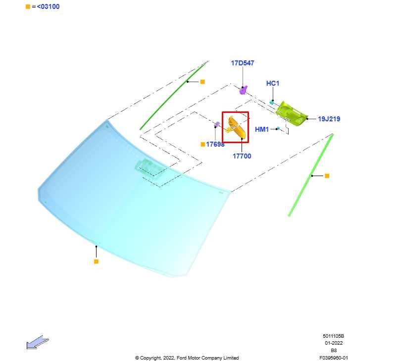 2018-2026 Ford Expedition MAX XLT Interior Inside Rear View Mirror JU5Z-17700-C - Alshned Auto Parts