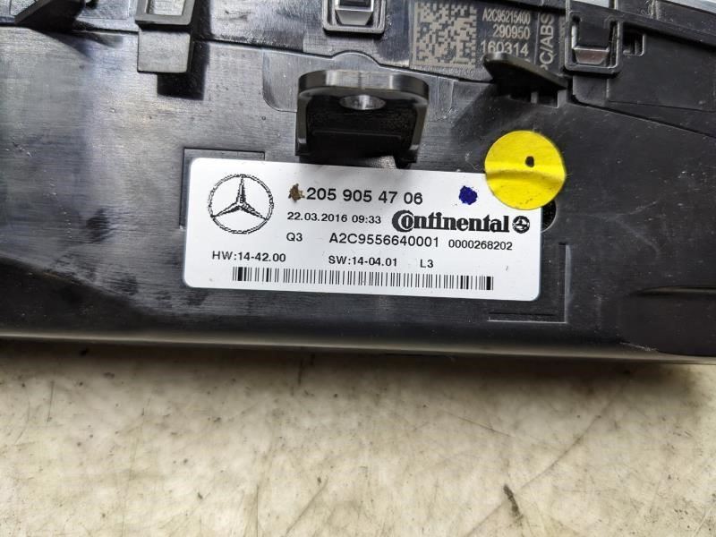 16-22 Mercedes GLC300 AC Heater Temperature Climate Control 205-905-42-15 OEM12