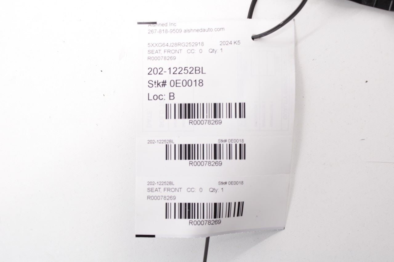21-24 Kia K5 GTLine Front Driver Left Side Seat Lumbar Support 88380L3000 OEM - Alshned Auto Parts