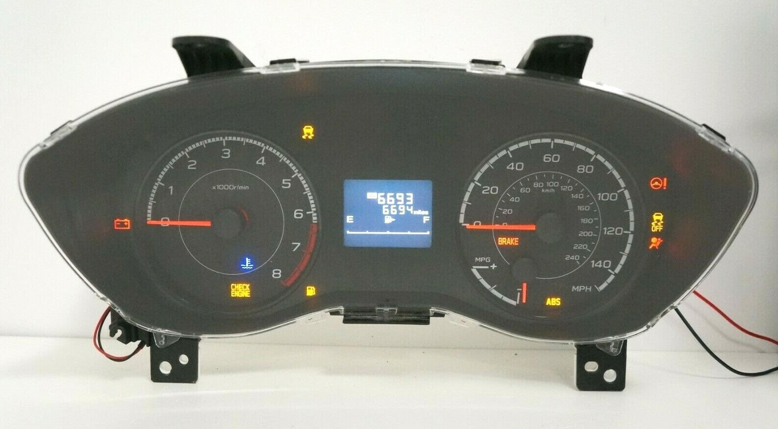 2017-2019 Subaru Impreza Speedometer Speedo Cluster 12K OEM 85003FL01A - Alshned Auto Parts