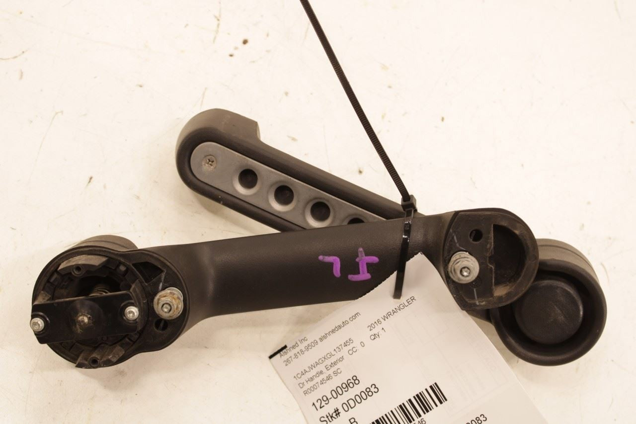 07-18 Jeep Wrangler Sport 2dr Front Right and Left Side Door Exterior Handle Set - Alshned Auto Parts