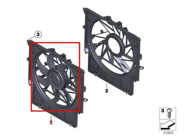 1317 BMW X3 xDrive28i 2.0L AWD Radiator Cooling Fan Motor w/ Blade 67327562594 - Alshned Auto Parts