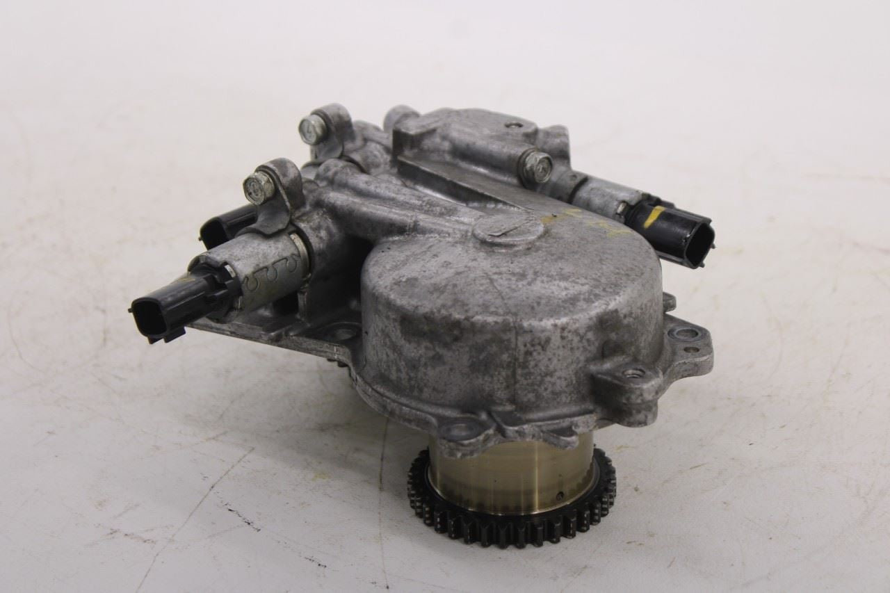 15-24 Nissan Murano Platinum 3.5L LH Side Engine VVT Cover w/ Camshaft Sprockets6