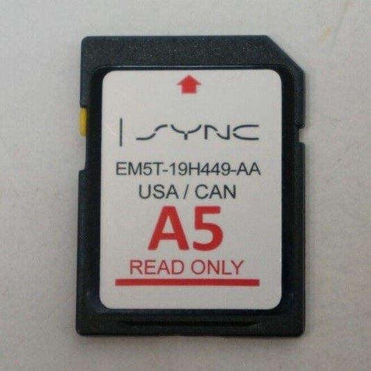 OEM 2013 Lincoln MKX Ford Focus Navigation SD CARD Map Version A5 EM5T-19H449-AA - Alshned Auto Parts