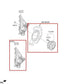 2019-2020 Hyundai Santa Fe SEL Front Left Side Spindle Knuckle Hub 51710-S1100 - Alshned Auto Parts
