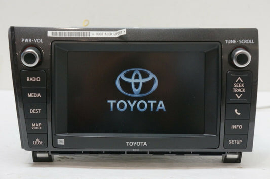 2013 2014 Toyota Sequoia Tundra Navigation Radio Receiver 86107-0C021 OEM E7044 - Alshned Auto Parts