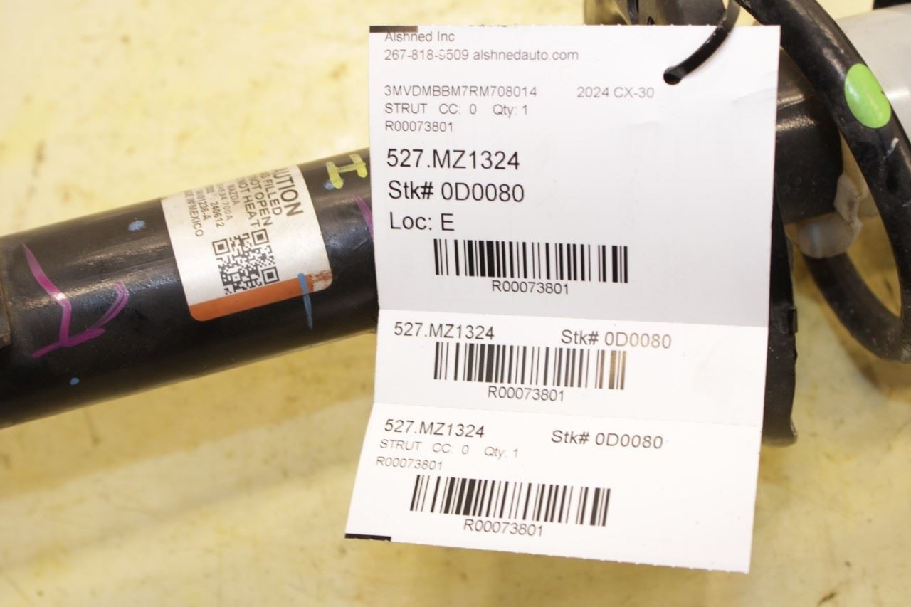 2020-2025 Mazda CX-30 2.5 S AWD Front Right Side Suspension Shock Strut Absorber - Alshned Auto Parts