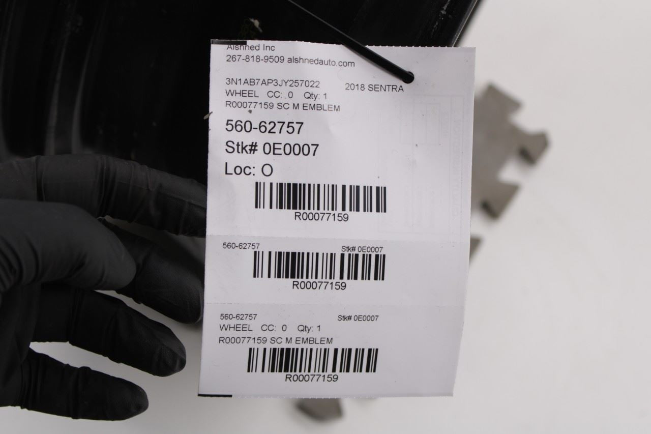 2016-19 Nissan Sentra SL Aluminum Wheel R17x6.5J 5 Spoke 403003NF3D OEM *ReaD* - Alshned Auto Parts