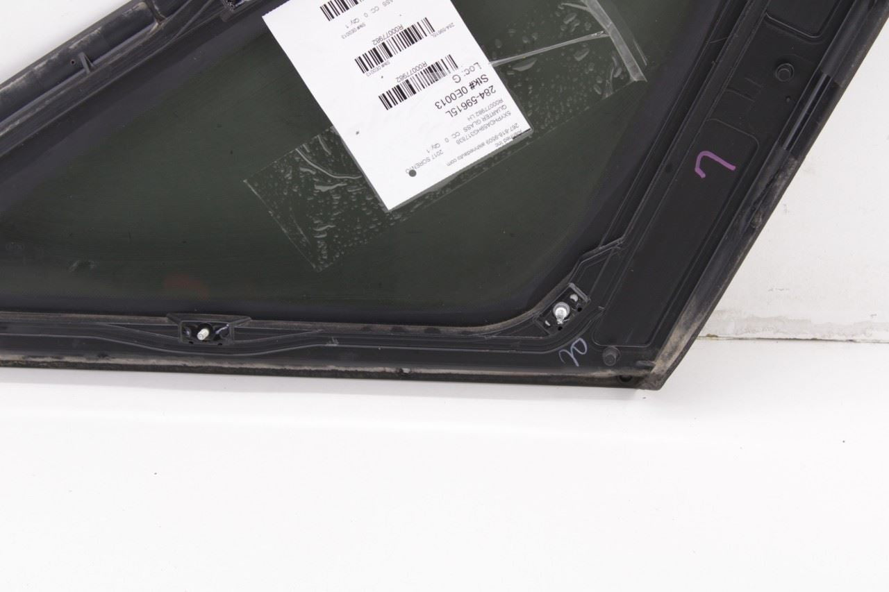 2015-2020 Kia Sorento EX Rear Left Driver Side Quarter Window Glass 87810-C6000 - Alshned Auto Parts
