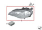 11-13 BMW X5 xDrive35i 3.0L AWD Front Left Side Bi-Xenon HID AHL Headlight Lamp1