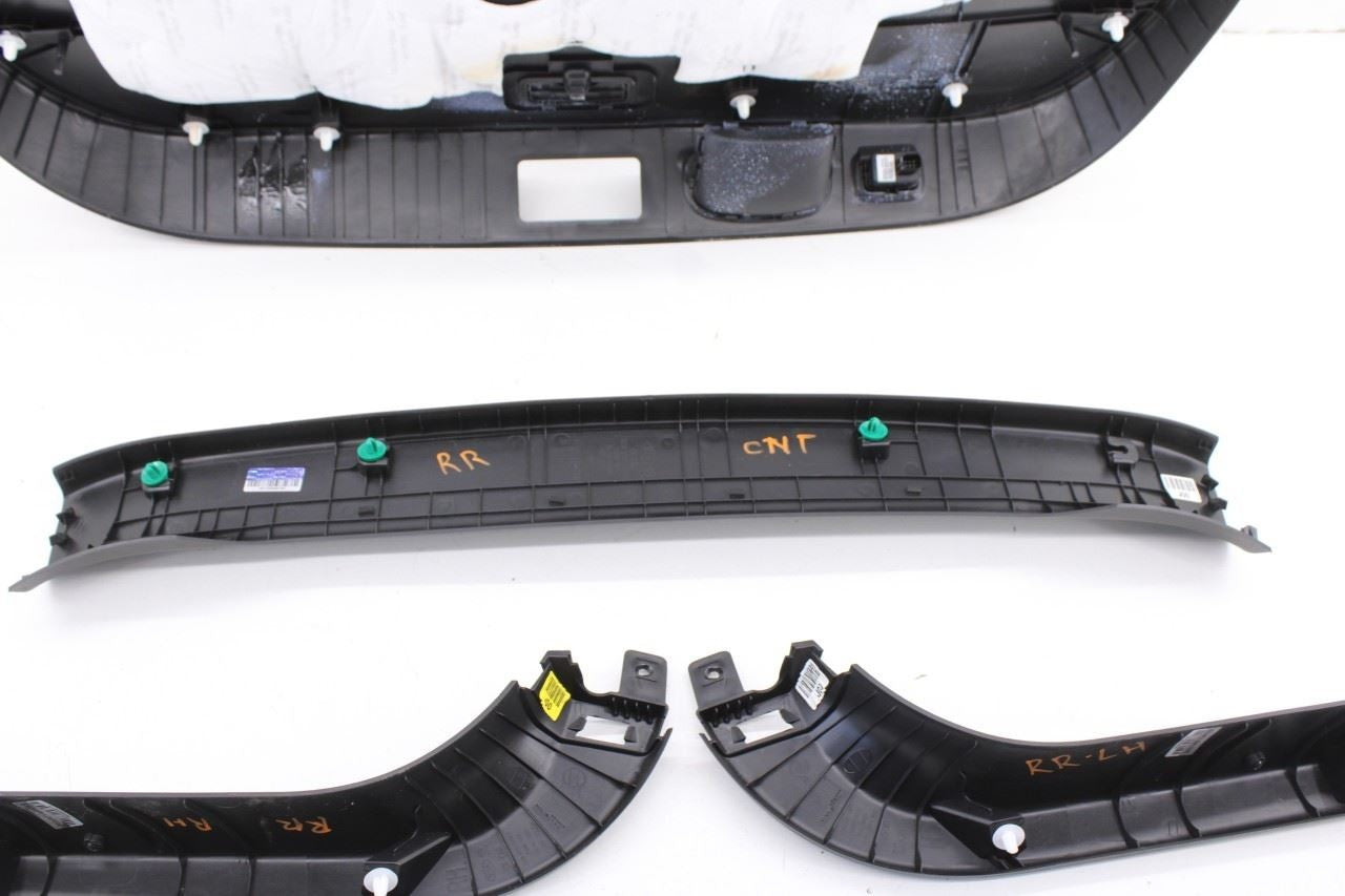 2018-23 Kia Stinger GT2 Rear Liftgate Interior Trim Panel Set 81750-J5010WK OEM - Alshned Auto Parts