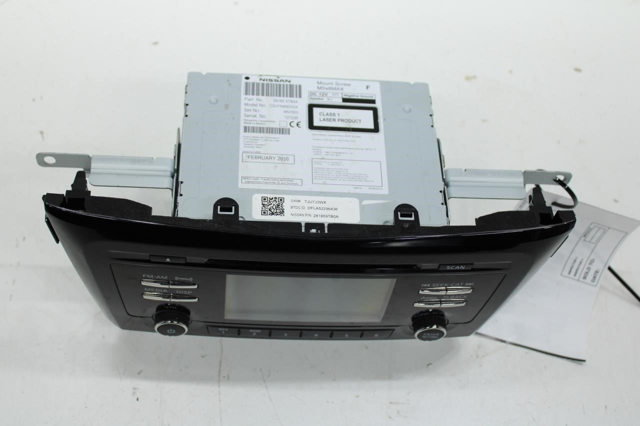 2014-2017 Nissan Rogue SV Audio Equipment Radio Receiver w/ Display 28185-9TB0A - Alshned Auto Parts