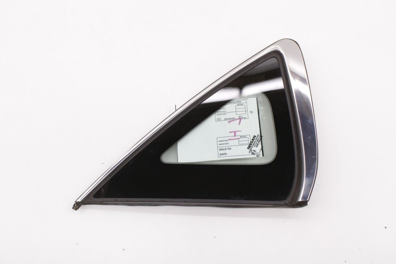2013-19 Nissan Sentra SL Rear Left Side Quarter Window Glass 833013SG0A *ReaD* - Alshned Auto Parts