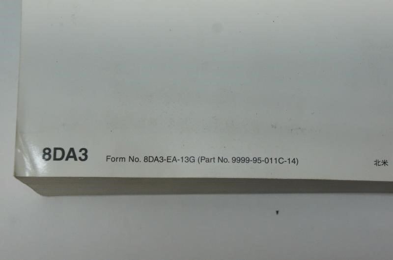 2014 MAZDA CX-9 Owner's Manual Book Case WARRANTY INFORMATION - Alshned Auto Parts