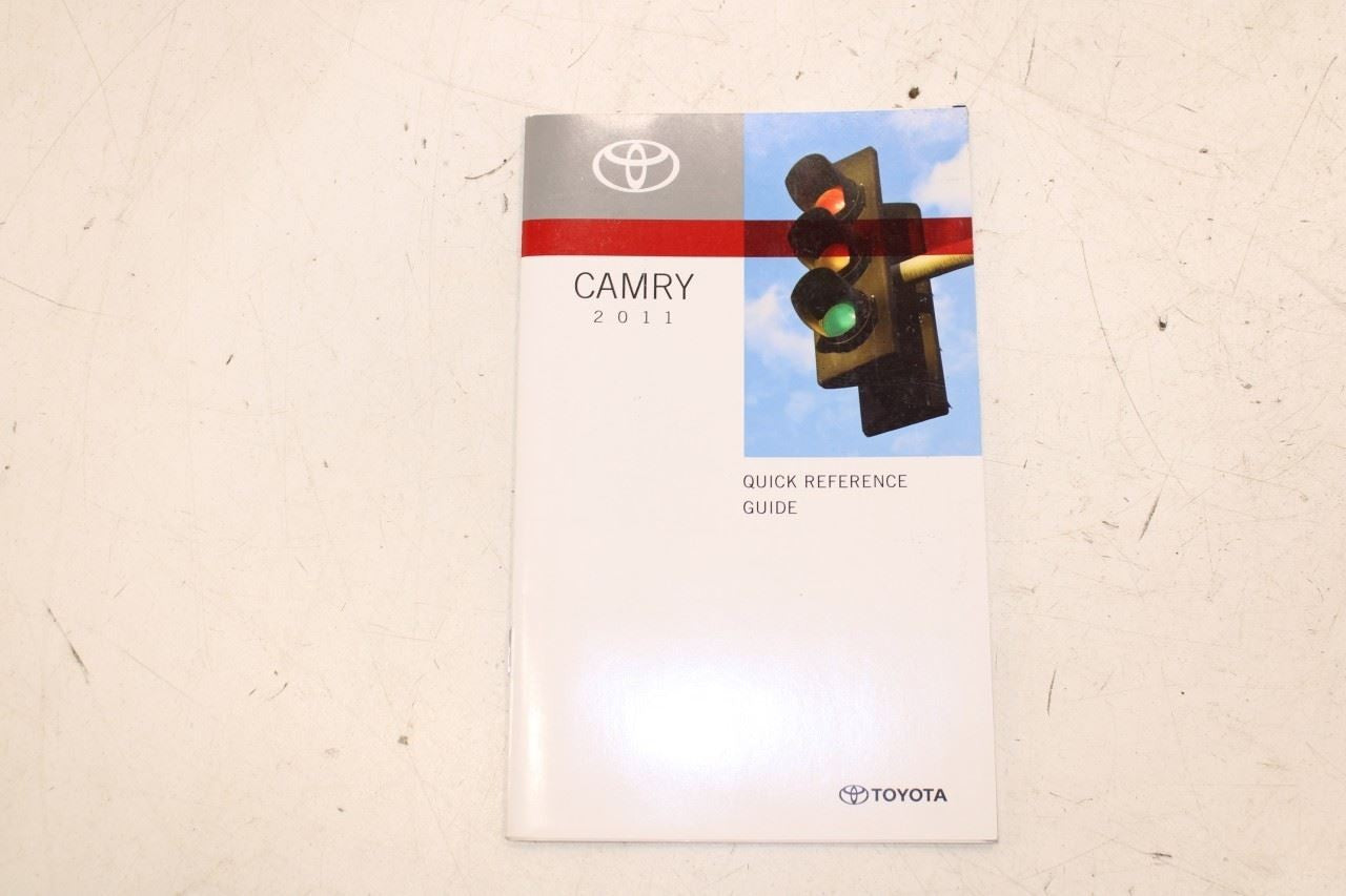 2011 Toyota Camry LE Owners Manual Set OM33897U OEM - Alshned Auto Parts