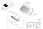 2020-2026 Hyundai Palisade Limited AWD Front Left Windshield Molding 86130-S8000 - Alshned Auto Parts
