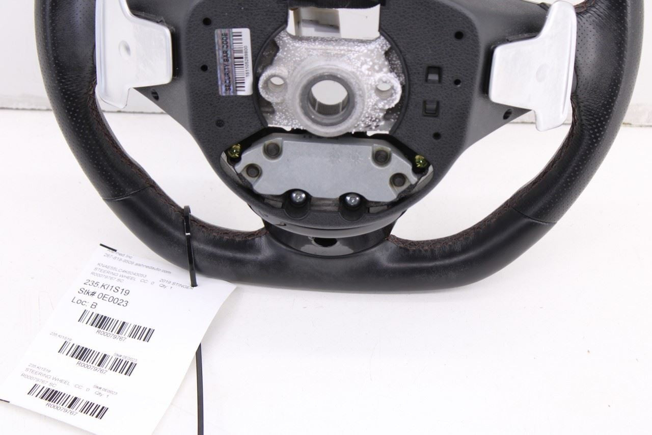 2018-21 Kia Stinger GT2 Steering Wheel Leather w/ Control Buttons 56100-J5310CET - Alshned Auto Parts