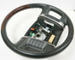 10 Lincoln MKZ Black Leather Wrapped Woodgrain Steering Wheel OEM 9H63 3F563 CG - Alshned Auto Parts