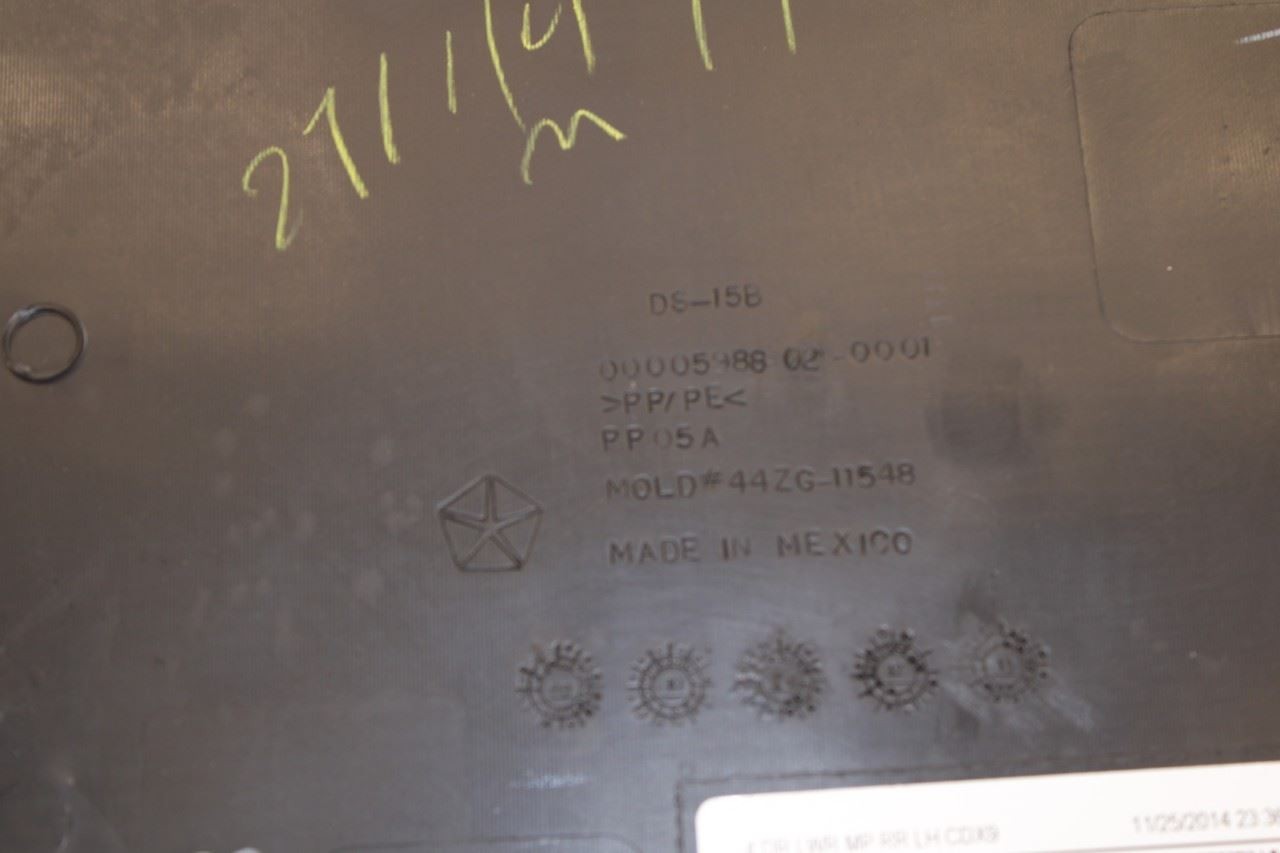 2013-2018 Ram 1500 Crew Cab Big Horn Rear Left Driver Door Trim Panel 1YA471A8AF - Alshned Auto Parts