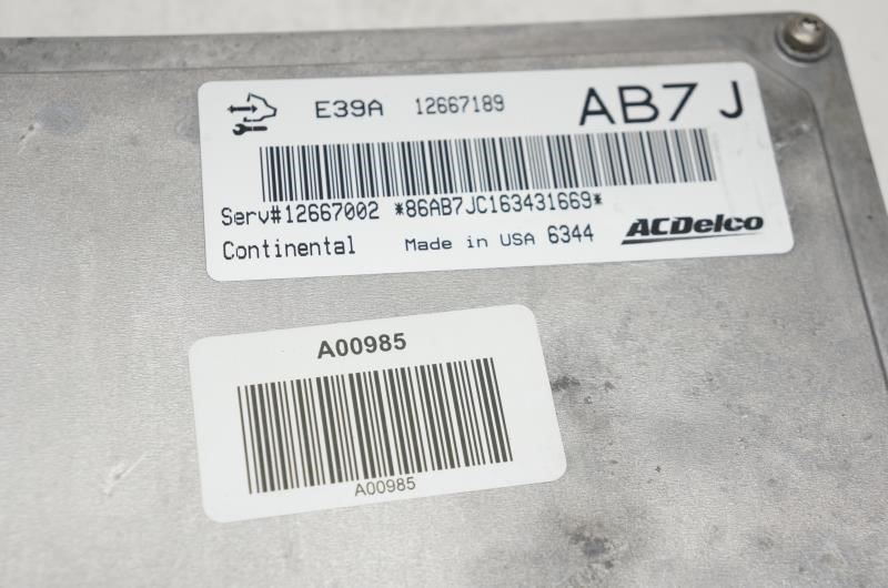 2017 Chevrolet Equinox Lt 2.4L Engine Computer Control Module ECU 12667189 OEM - Alshned Auto Parts